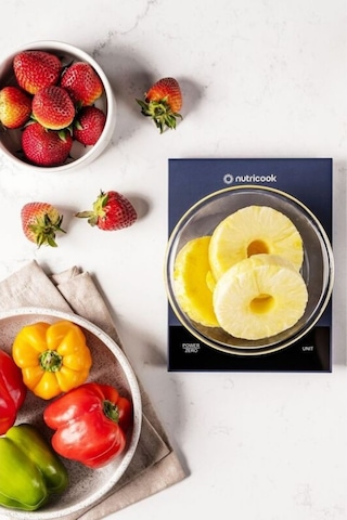 Nutricook 5 Kg Dijital Mutfak Terazisi Mavi