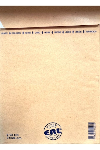 Erlk Kraf Zarf Hava Kabarcıklı 21x28 10 Lu