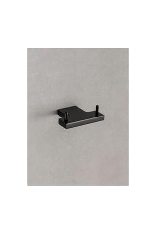 Ikili Askılık Siyah Renk 28x60x80 Mm Çok Renkli
