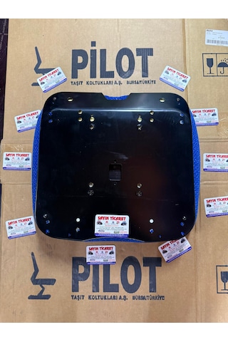 Pilot Traktör Koltuk Alt Döşeme Tabanlık Mavi Kumaş