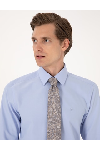 Pierre Cardin Erkek Mavi Gömlek Basic 50316734-vr036 Mavi