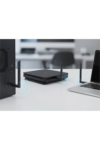 Wifi Adaptör 150 Mbps Antenli 802.11n Versatile Usb Kablosuz Alıcı Windows 10/11 Uyumlu