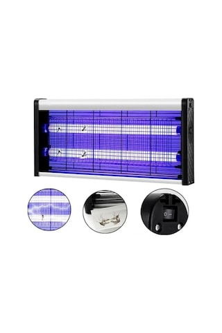 Elektrikli Uv Sivrisinek Öldürücü Zincirli Askılı 4+4 W