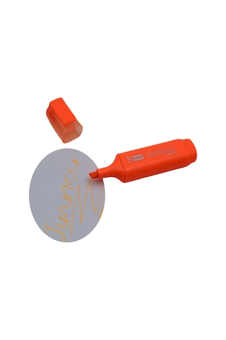 Mikro Fosforlu Kalem Canlı Renkler Mk-701 Turuncu