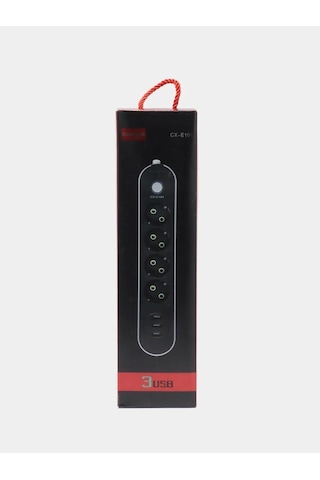 Akım Koruyuculu 3usb Port Hızlı Şarjlı 3lü Priz-430 0