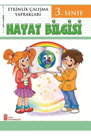 3.sınıf Etkinlik Çalışma Yaprakları Seti Boya Seti Hediyeli