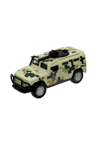 Minitro 1:36 Metal Çek Bırak Işıklı Askeri Akrep