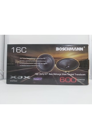 Boschmann 600W 16 Cm Midrange Hoparlör 16C 2 Adet