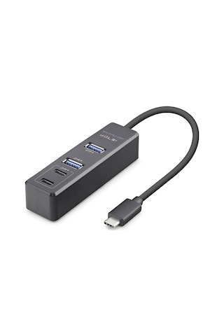 Type-c 3.2 Gen2 Hub 4 Port 10 Gbps Siyah Tu1009 Evimdeyokyok