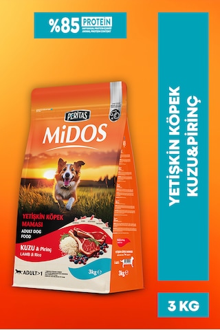 Kuzu Ve Pirinçli Yetişkin Köpek Maması Maintenance 3kg