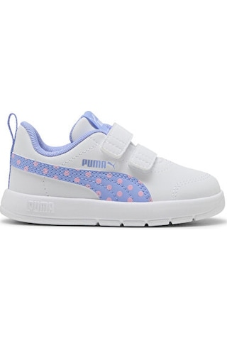 Puma Courtflex V3 Dotty V İnf Bebek Günlük Ayakkabı 39875907 Beyaz
