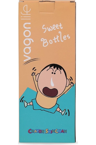 Vagonlife Crayon Shinchan Tritan Pipetli Matara 500 Ml - Mavistandart Turkuaz