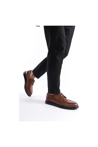 Mubiano Mbrgn105-tb Taba Erkek Bağcıklı Loafer Taba