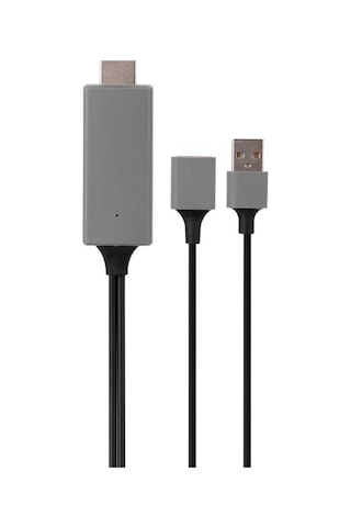 Hytech HY-XO54 Görüntü Aktarıcı Kırmızı/Siyah USB-F to HDMI 1m M