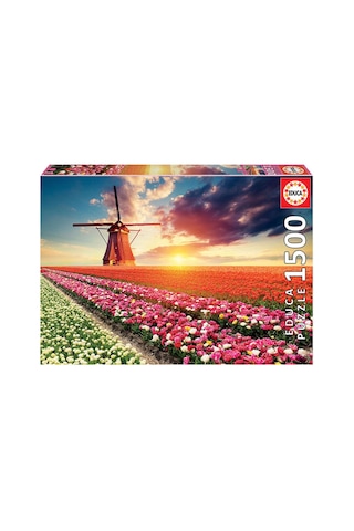 Puzzle 1500 Parça Lale Manzarası 18465