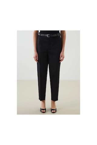 LC Waikiki Lcw Beli Kemerli Havuç Kesim Kadın Pantolon New Black