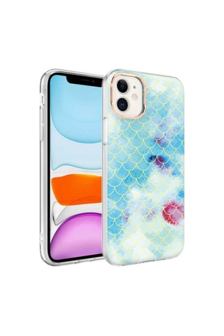 Apple Uyumlu iPhone 12 Kılıf Zore Bella Kapak Mavi