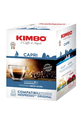 Capri Nespresso Uyumlu Kapsül Kahve 50 Li Kutuda