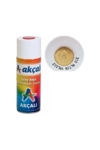 Akçalı 310 Altın Yaldız Sprey Boya