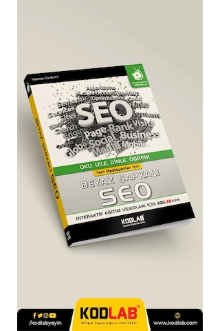 Kodlab Yayın Beyaz Şapkalı Seo Eğitim Kitabı
