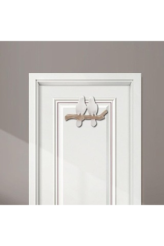 Pazly Suntek Robe Reçine Monte Kuşlar Kanca Duvara Coat Ağaç 2-kuş Ns Diğer