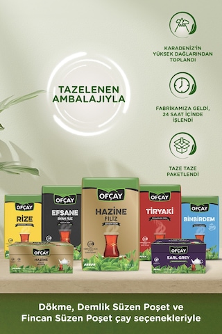 Ofçay Rize Dökme Siyah Çay 500 G