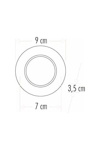 Ct 5260 8w Başak Led Spot 3 Renkli