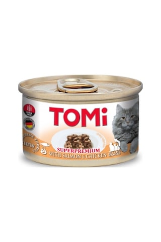 Zengemtx Tomı Kedı Somonlu Tavuklu Yaş Mama 85g 6 Adet Set
