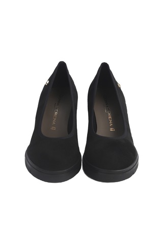 Sneaker Günlük Kadın Diğer 483700ds Donna Serena 3700 Ds Camoscio Nero Siyah