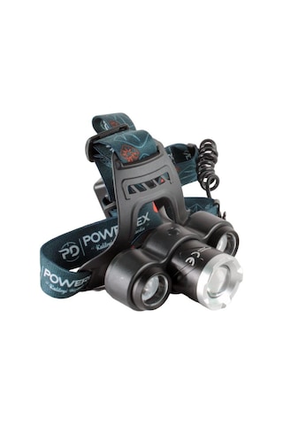 Powerdex PD-9972 10W Profosyonel Şarjlı Kafa Lambası Siyah