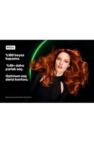 Inoa Yeni Amonyaksız Vegan Saç Boyası 8 Koyu Sarı 60ml