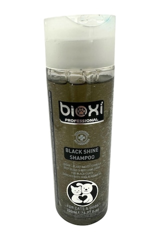 Bioxi Black Shine Pure Shampoo Kedi Ve Köpek Siyah Tüyler İçin Şampuan 200 Ml