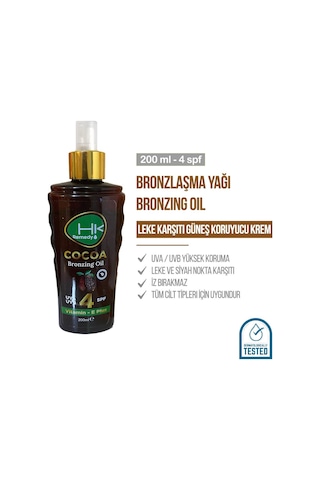 Hk Remedy Sun Kakao Yağı SPF4 Sprey 200 ML