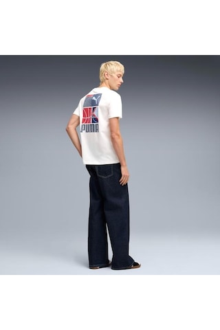 Puma Erkek Tişört Graphic Çok Renkli