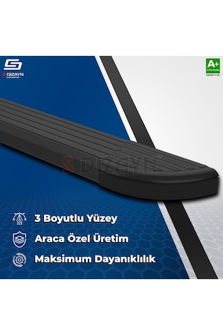 S-dizayn Opel Grandland X 2 Hybrid Skyline Siyah Yan Basamak 183 Cm 2024 Üzeri A+ Kalite