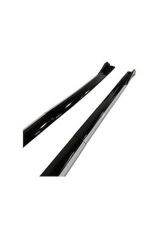 Dacia Sandero 2008-2012 Gri Şeritli Renkli Yan Marşpiyel 2 Adet Piona Black