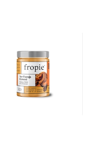 Fropie Kakao Nibli ve Çikolatalı Yer Fıstığı Ezmesi 315 G