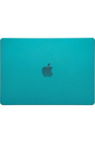 Arabulalaca Apple Uyumlu MacBook Air 13 2020 A2337 M1 Koruma Karbon Kılıf Yeşil