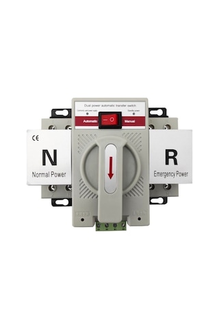Hegel Transfer Switch 220v-220v 63a Otomatik Şebeke-inverter Jeneratör Geçiş Anahtarı