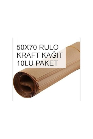 Kraft Kağıt 50x70 10'lu Rulo