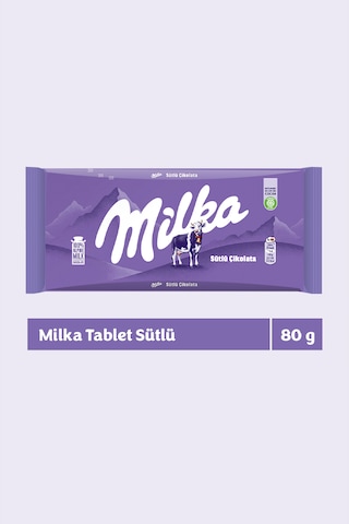 Milka Sütlü Tablet Çikolata 6 x 80 G