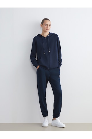 Lcw Everyday Lacivert Beli Lastikli Kadın Jogger Eşofman Altı