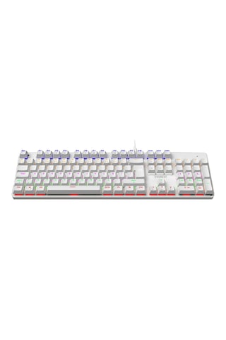Everest Kb-mk1 Lumos Red Switch Rgb Beyaz Kablolu Aming Klavye