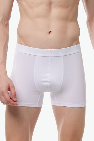 Malabadi Erkek Beyaz Extra Yumuşak Micro Modal Boxer 914