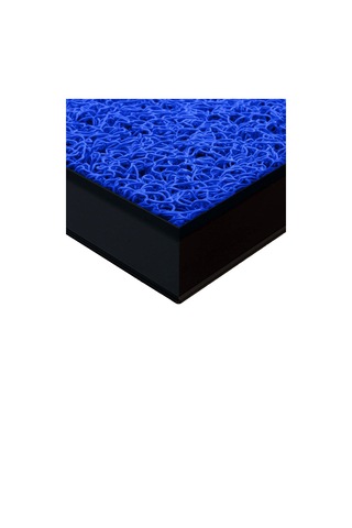 Kauçuk Tabanlı Ve Kauçuk Kenar Çerçeveli Havuzlu Paspası - Mavi