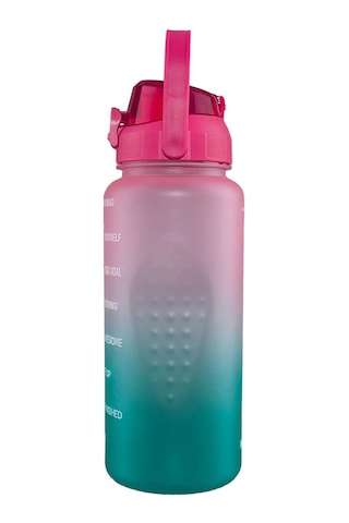 Walke Premium Bottle 2.2 Litre Motivasyonel Tritan Su Matarası Su Şişesi Suluk Bpa İçermez Çok Renkli