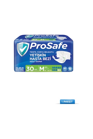 Prosafe Belbantlı Yetişkin Hasta Bezi M 30'lu M
