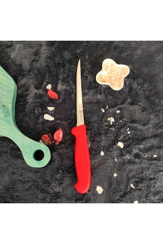 Sürlaz Fileto Bıçağı Kaymaz Sap Paslanmaz Çelik 15 CM