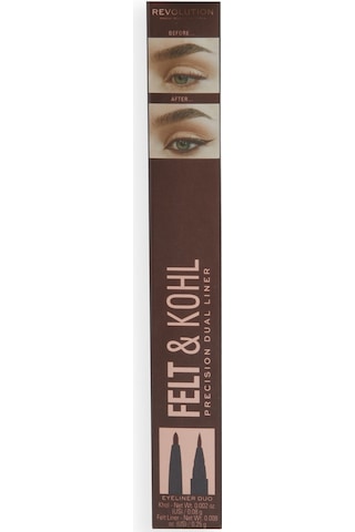 Revolution Felt & Kohl Eyeliner Brown