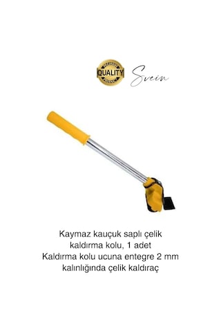 1.2 Ton Premium 1. Sınıf Malzeme Eşya Kaldırma Taşıma Seti Krikosu Kaldıraç Pratik Kolay Yük Taşıma
